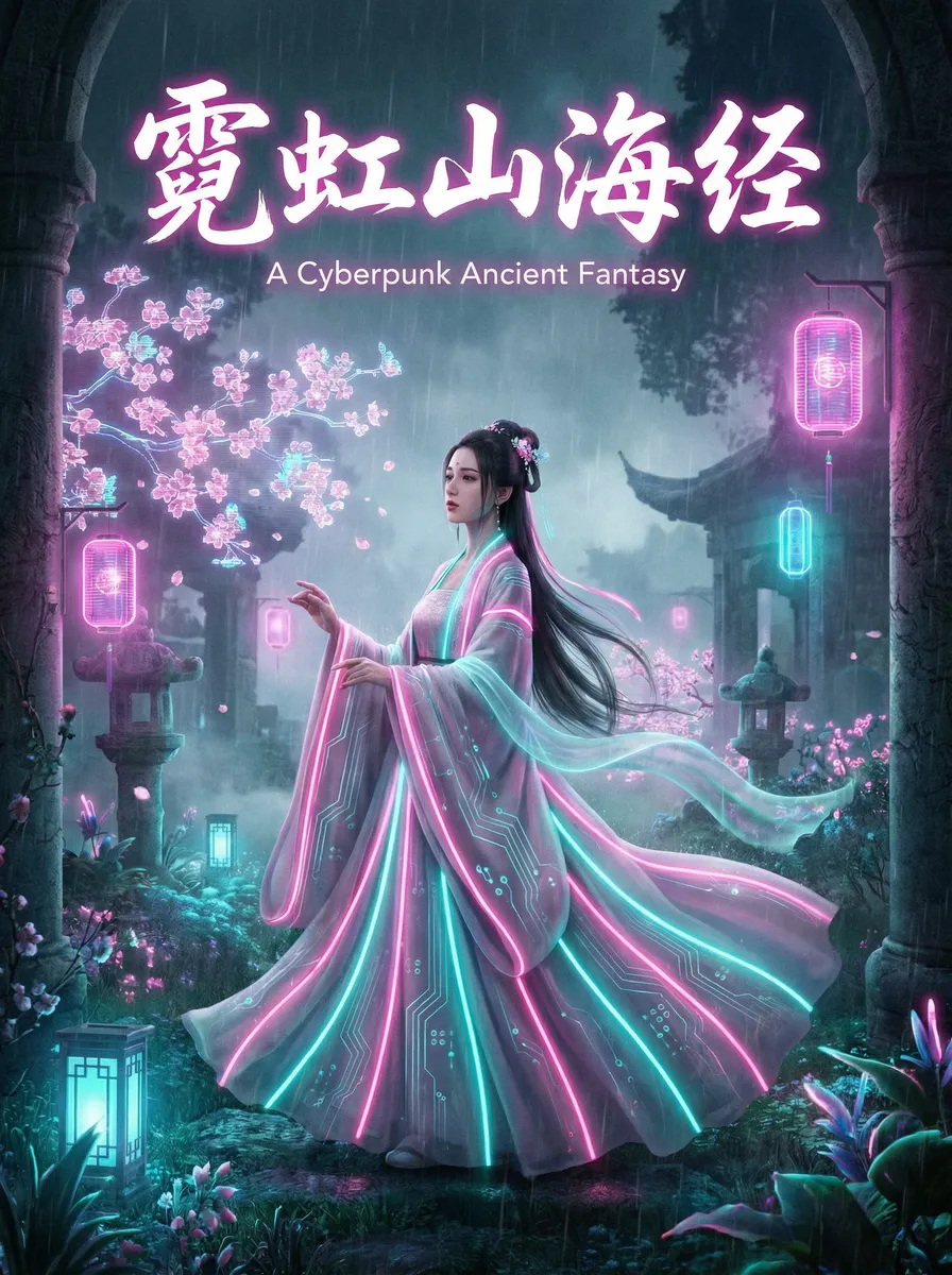 终于轮到我恋爱了电视剧免费观看全集 古风奇缘短剧 - 霓虹山海经海报